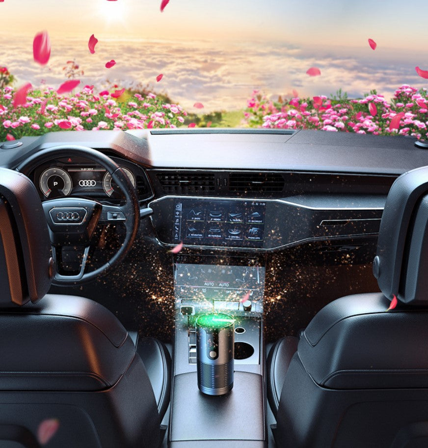 Intelligent Car Air Purifier - Black